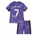 Billige Liverpool Luis Diaz #7 Børnetøj Tredjetrøje til baby 2023-24 Kortærmet (+ korte bukser)